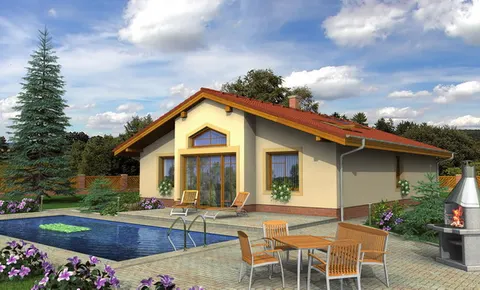 Montažna kuća Bungalow 15, 15 m², Monthaus (Montažne kuće Jevtić)