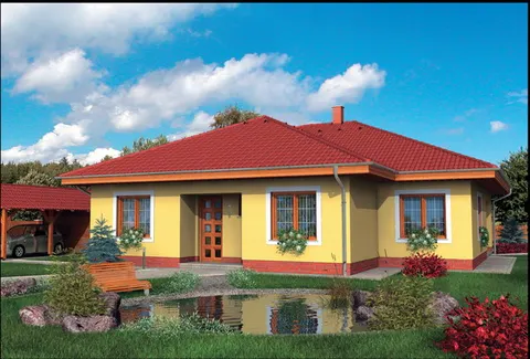Montažna kuća Bungalow 16, 16 m², Monthaus (Montažne kuće Jevtić)