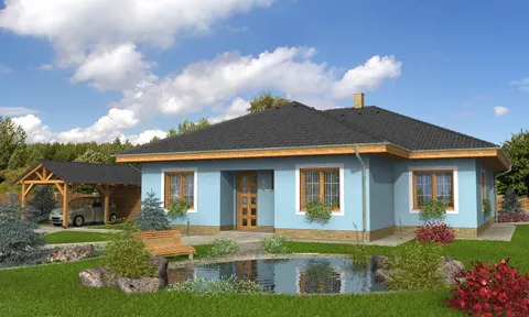 Montažna kuća Bungalow 16, 16 m², Monthaus (Montažne kuće Jevtić)