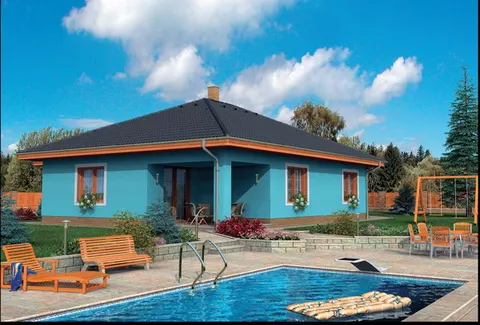 Montažna kuća Bungalow 16, 16 m², Monthaus (Montažne kuće Jevtić)