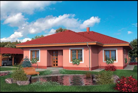 Montažna kuća Bungalow 16, 16 m², Monthaus (Montažne kuće Jevtić)