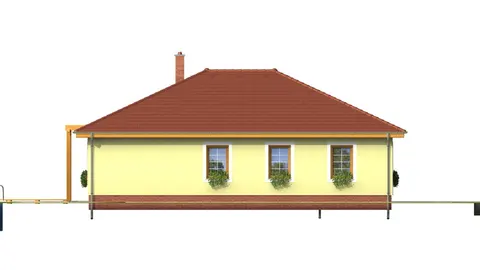 Montažna kuća Bungalow 17, 17 m², Monthaus (Montažne kuće Jevtić)