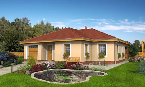 Montažna kuća Bungalow 17, 17 m², Monthaus (Montažne kuće Jevtić)