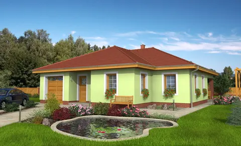 Montažna kuća Bungalow 17, 17 m², Monthaus (Montažne kuće Jevtić)