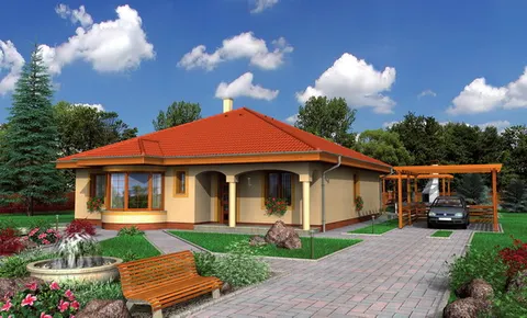 Montažna kuća Bungalow 19, 19 m², Monthaus (Montažne kuće Jevtić)