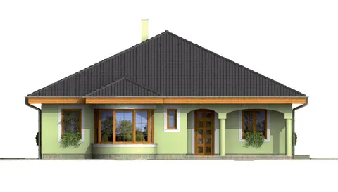 Montažna kuća Bungalow 19, 19 m², Monthaus (Montažne kuće Jevtić)