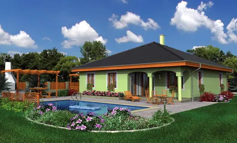 Montažna kuća Bungalow 19, 19 m², Monthaus (Montažne kuće Jevtić)