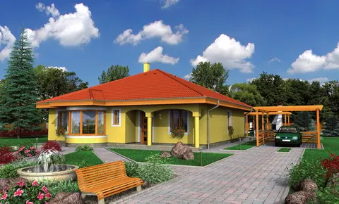Montažna kuća Bungalow 19, 19 m², Monthaus (Montažne kuće Jevtić)