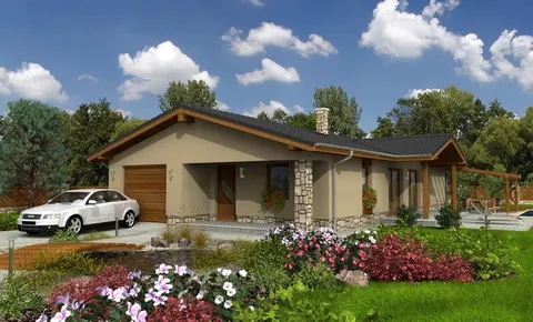 Montažna kuća Bungalow 20, 20 m², Monthaus (Montažne kuće Jevtić)
