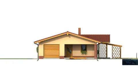 Montažna kuća Bungalow 20, 20 m², Monthaus (Montažne kuće Jevtić)