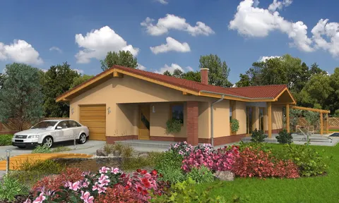 Montažna kuća Bungalow 20, 20 m², Monthaus (Montažne kuće Jevtić)