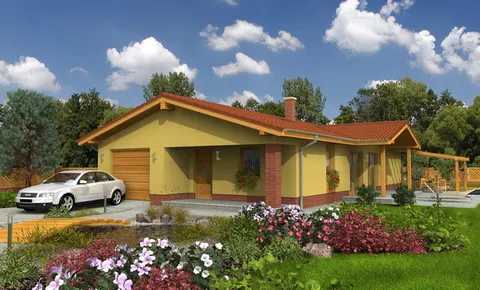 Montažna kuća Bungalow 20, 20 m², Monthaus (Montažne kuće Jevtić)
