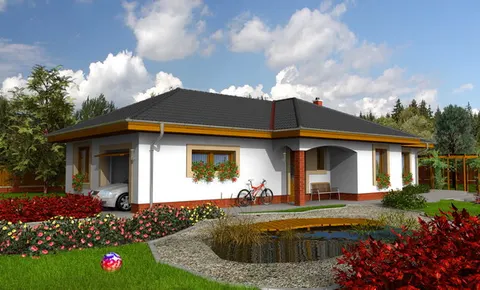 Montažna kuća Bungalow 21, 21 m², Monthaus (Montažne kuće Jevtić)