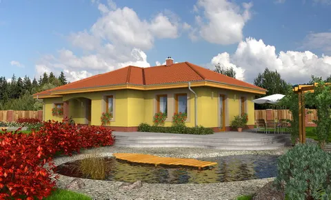 Montažna kuća Bungalow 21, 21 m², Monthaus (Montažne kuće Jevtić)