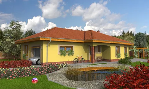 Montažna kuća Bungalow 21, 21 m², Monthaus (Montažne kuće Jevtić)