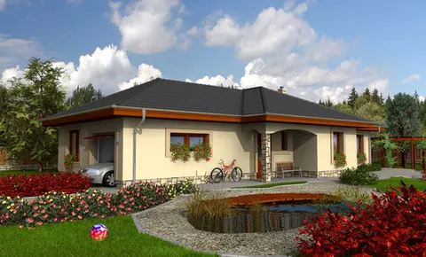 Montažna kuća Bungalow 21, 21 m², Monthaus (Montažne kuće Jevtić)