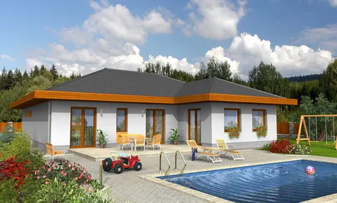 Montažna kuća Bungalow 22, 22 m², Monthaus (Montažne kuće Jevtić)