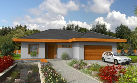 Montažna kuća Bungalow 22, 22 m², Monthaus (Montažne kuće Jevtić)
