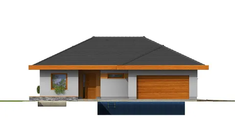 Montažna kuća Bungalow 22, 22 m², Monthaus (Montažne kuće Jevtić)