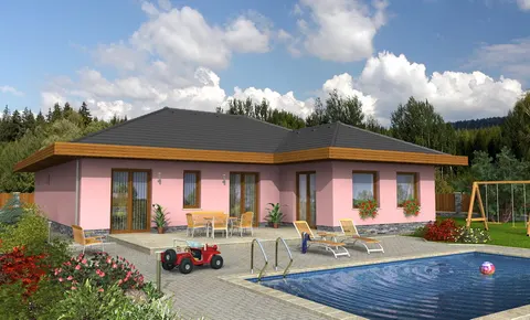 Montažna kuća Bungalow 22, 22 m², Monthaus (Montažne kuće Jevtić)