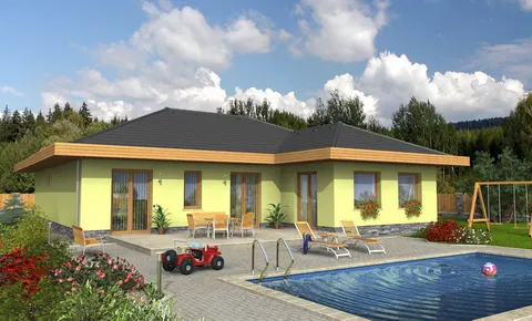 Montažna kuća Bungalow 22, 22 m², Monthaus (Montažne kuće Jevtić)