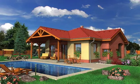 Montažna kuća Bungalow 23, 23 m², Monthaus (Montažne kuće Jevtić)