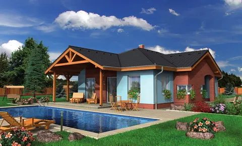 Montažna kuća Bungalow 23, 23 m², Monthaus (Montažne kuće Jevtić)