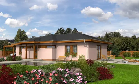 Montažna kuća Bungalow 25, 25 m², Monthaus (Montažne kuće Jevtić)