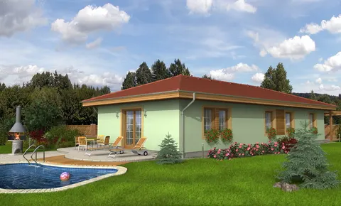 Montažna kuća Bungalow 25, 25 m², Monthaus (Montažne kuće Jevtić)