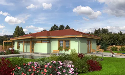 Montažna kuća Bungalow 25, 25 m², Monthaus (Montažne kuće Jevtić)