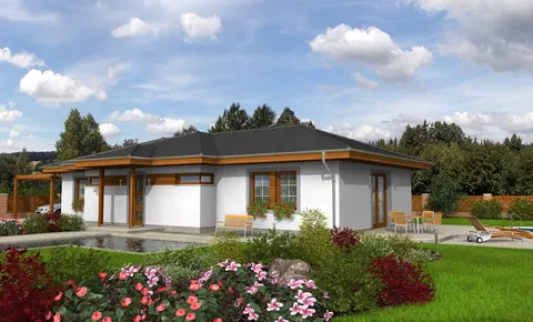 Montažna kuća Bungalow 25, 25 m², Monthaus (Montažne kuće Jevtić)