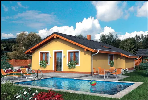 Montažna kuća Bungalow 26, 26 m², Monthaus (Montažne kuće Jevtić)