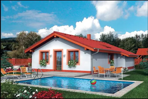 Montažna kuća Bungalow 26, 26 m², Monthaus (Montažne kuće Jevtić)