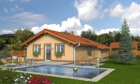 Montažna kuća Bungalow 26, 26 m², Monthaus (Montažne kuće Jevtić)
