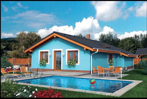 Montažna kuća Bungalow 26, 26 m², Monthaus (Montažne kuće Jevtić)