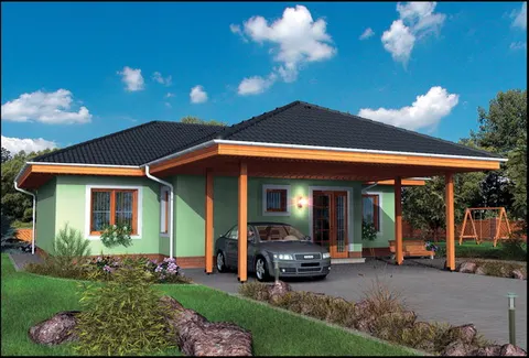 Montažna kuća Bungalow 27, 27 m², Monthaus (Montažne kuće Jevtić)