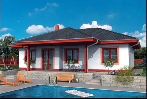 Montažna kuća Bungalow 27, 27 m², Monthaus (Montažne kuće Jevtić)