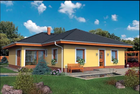 Montažna kuća Bungalow 32, 32 m², Monthaus (Montažne kuće Jevtić)