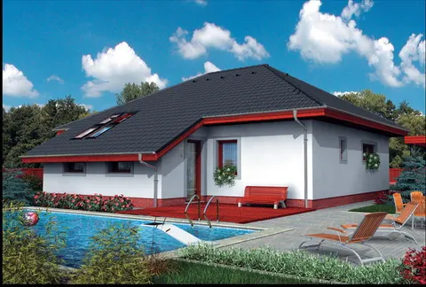 Montažna kuća Bungalow 33, 33 m², Monthaus (Montažne kuće Jevtić)