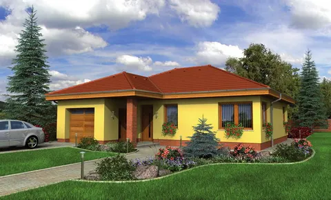 Montažna kuća Bungalow 34, 34 m², Monthaus (Montažne kuće Jevtić)