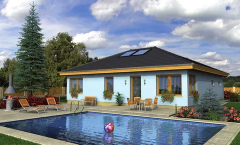 Montažna kuća Bungalow 34, 34 m², Monthaus (Montažne kuće Jevtić)