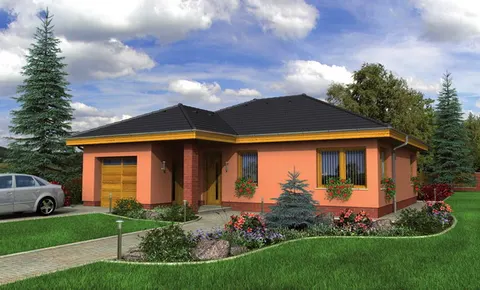Montažna kuća Bungalow 34, 34 m², Monthaus (Montažne kuće Jevtić)