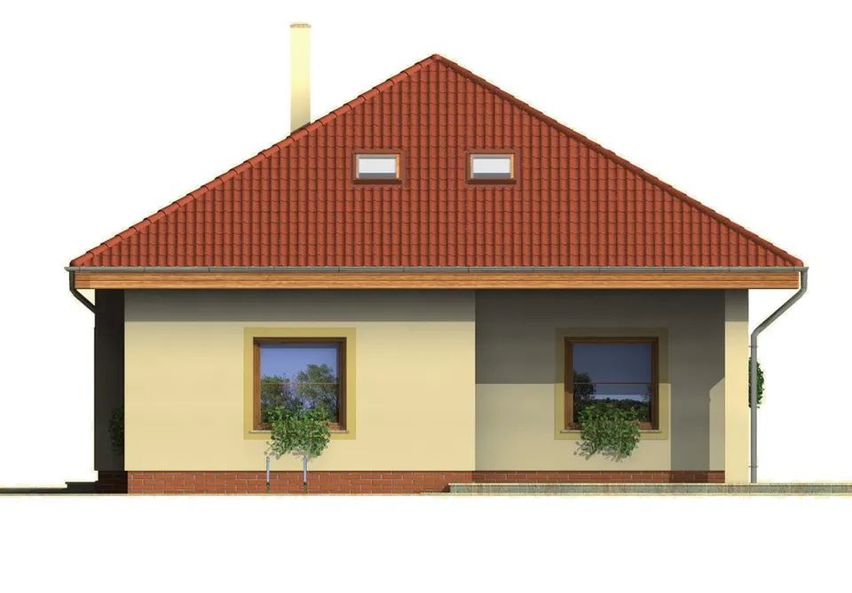 Montažna kuća Bungalow 35, 35 m², Monthaus (Montažne kuće Jevtić)