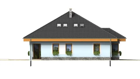 Montažna kuća Bungalow 37, 37 m², Monthaus (Montažne kuće Jevtić)