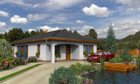 Montažna kuća Bungalow 39, 39 m², Monthaus (Montažne kuće Jevtić)