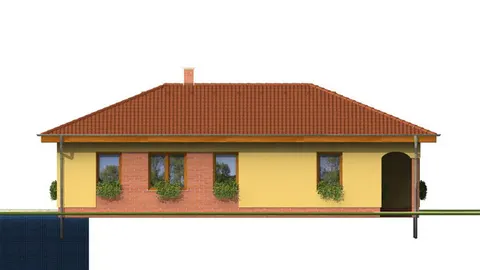 Montažna kuća Bungalow 39, 39 m², Monthaus (Montažne kuće Jevtić)
