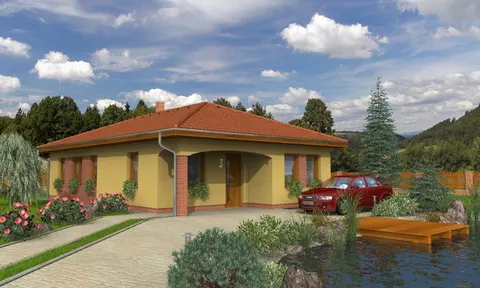 Montažna kuća Bungalow 39, 39 m², Monthaus (Montažne kuće Jevtić)