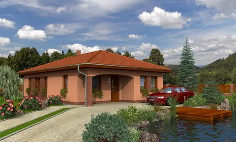 Montažna kuća Bungalow 39, 39 m², Monthaus (Montažne kuće Jevtić)