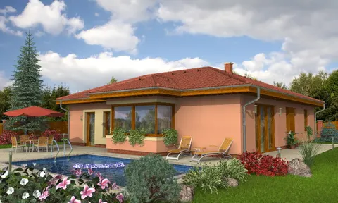 Montažna kuća Bungalow 40, 40 m², Monthaus (Montažne kuće Jevtić)