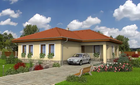 Montažna kuća Bungalow 41, 41 m², Monthaus (Montažne kuće Jevtić)